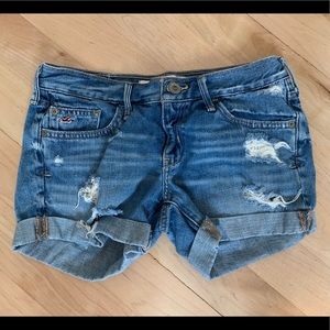 Hollister denim shorts